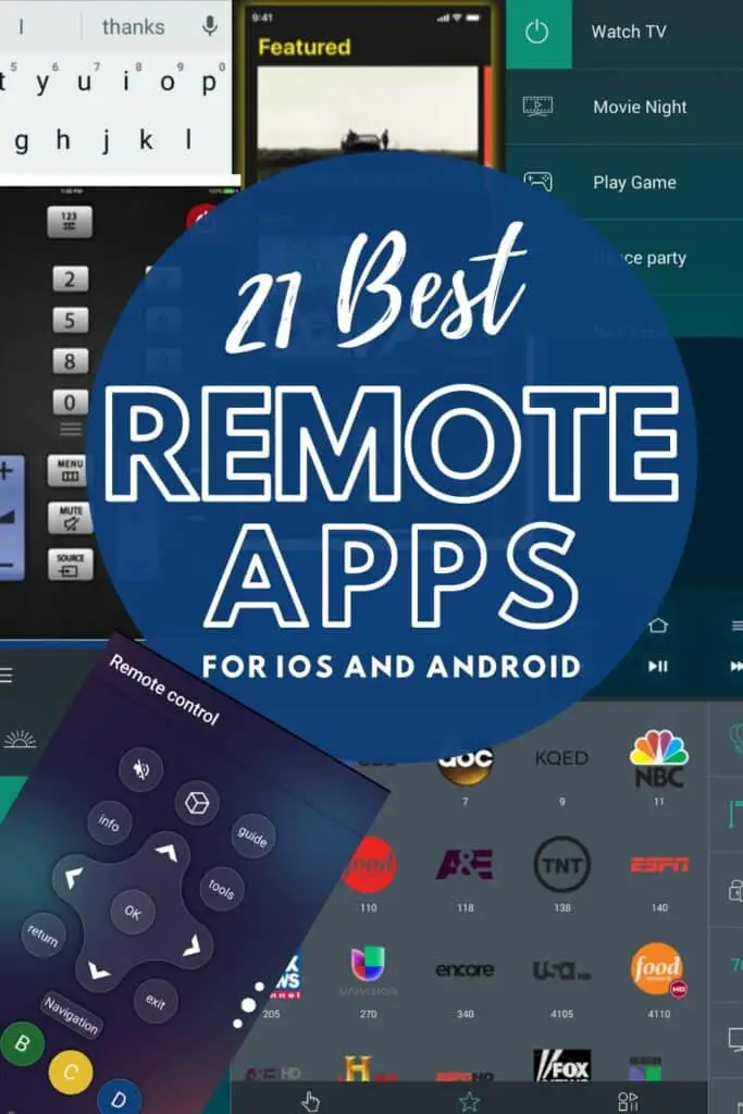 21 Best Universal Remote Apps of 2020 [iPhone & Android] Universal